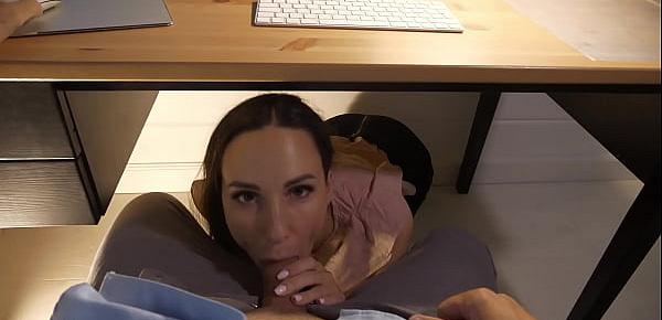  Horny Secretary Blowjob Dick Boss and Pussy Fuck in the Office